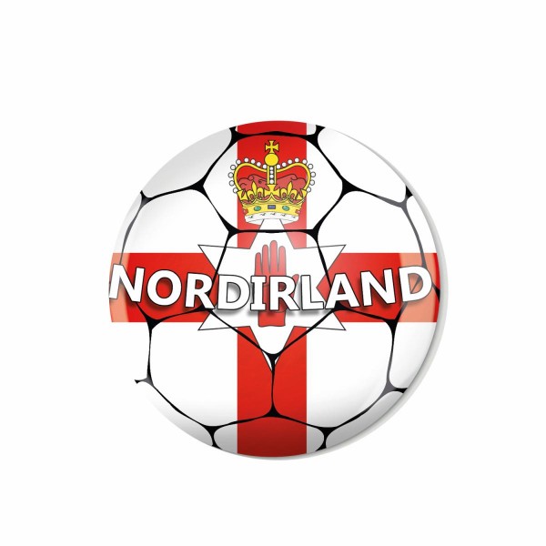 Whiteboard Kühlschrank Magnet ML014 M03540 Sport Fußball Europa Verein Club Nordirland Motiv