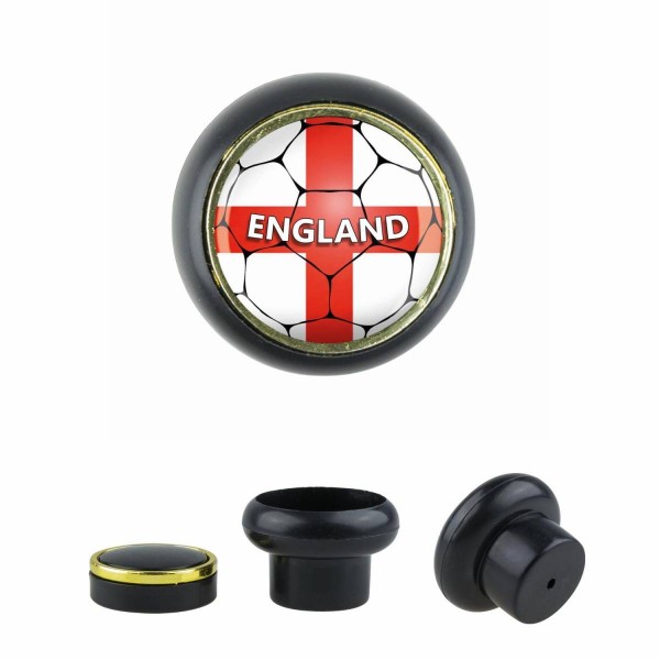 Designer Kunststoff Möbelknopf KSTSP014 KST03535S Schwarz Sport Fußball Europa Verein Club England M