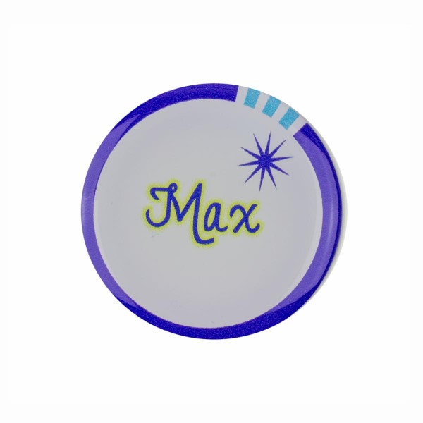 Whiteboard Kühlschrank Magnet ML018 MFM168 Name Max Motiv