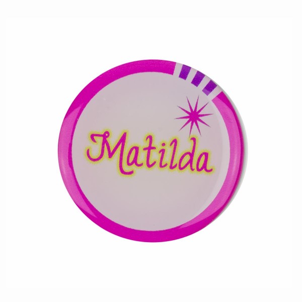 Whiteboard Kühlschrank Magnet ML019 MFF091 Name Matilda Motiv