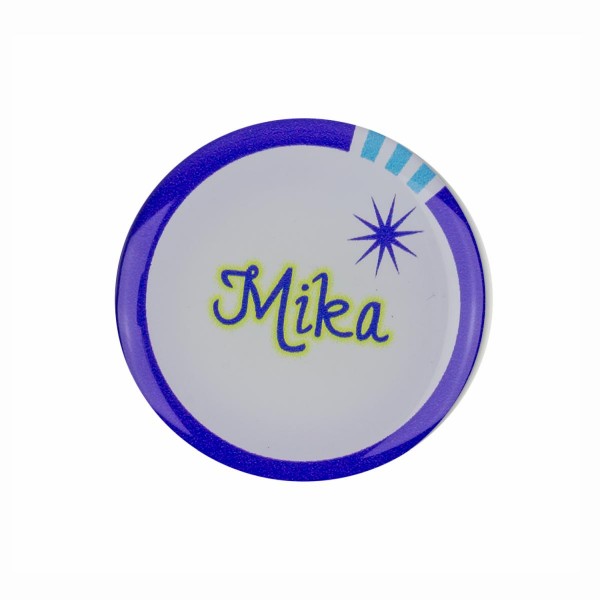 Whiteboard Kühlschrank Magnet ML018 MFM003 Name Mika Motiv