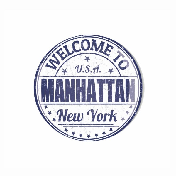 Whiteboard Kühlschrank Magnet ML016 M00016 New York USA Manhattan Motiv