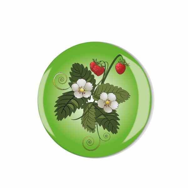 Whiteboard Kühlschrank Magnet ML008 M03404 Küche Food Cup Cake Eis Erdbeer Motiv