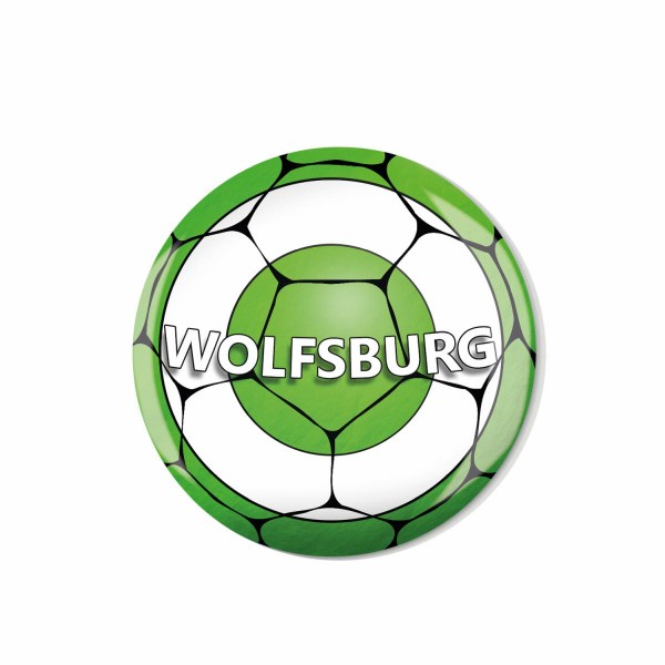 Whiteboard Kühlschrank Magnet ML014 M04555 Sport Fußball Bundesliga Verein Wolfsburg Motiv