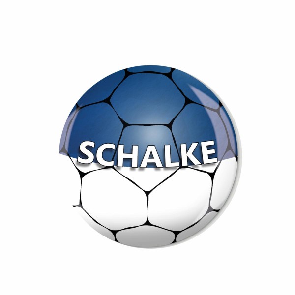 Whiteboard Kühlschrank Magnet ML014 M03526 Sport Fußball Bundesliga Verein Schalke Motiv