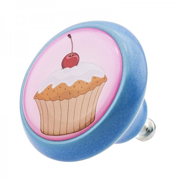 Premium Line Möbelknopf KK005 03458B Cup Cake Eis